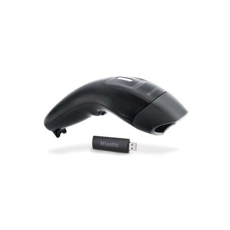 Atlantis Land A08-LD1830-2D-W lettore di codici a barre Lettore di codici a barre portatile 1D/2D Nero (A08-LD1830-2D-W)