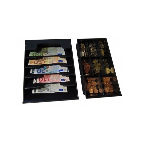 APG Cash Drawer VPK-15B-26-BX vassoio per cassa Nero (VPK-15B-26-BX)