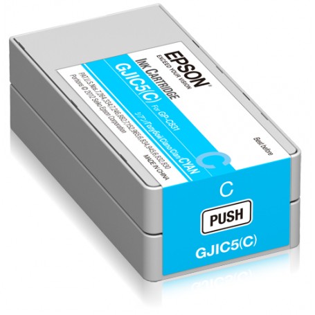 Epson GJIC5(C): Ink cartridge for ColorWorks C831 (Cyan) (MOQ10) (C13S020564)