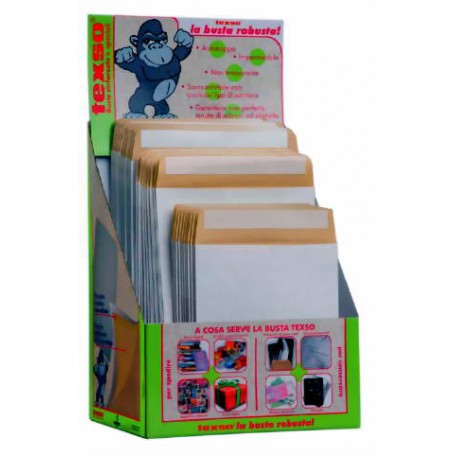 Texso 80846B busta Beige, Bianco (80846B)