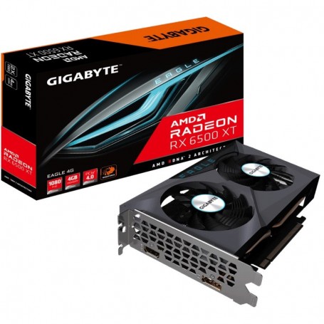Gigabyte RX 6500XT Eagle 4 GB - 4 GB GDDR6, HDMI, DP (GV-R65XTEAGLE-4GD_PROMO)