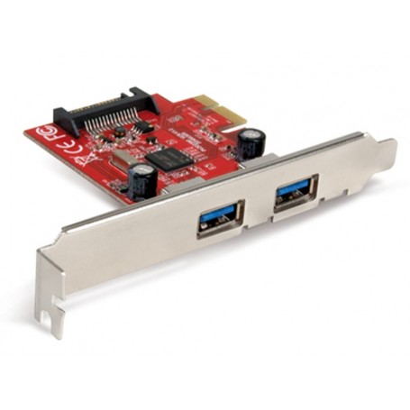 Hamlet Scheda Usb 3.0 PCI Express con 2 porte (HUSB302PCX)