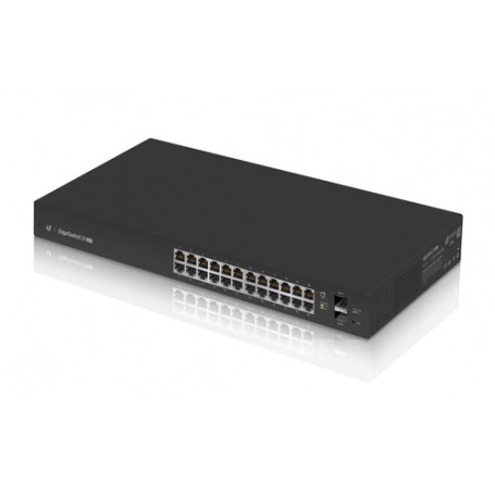 Ubiquiti Networks ES-24-LITE switch di rete Gestito Gigabit Ethernet (10/100/1000) 1U Nero (ES-24-LITE)