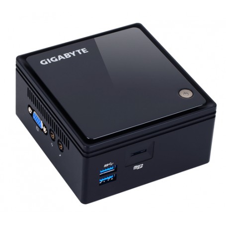 Gigabyte GB-BACE-3160 barebone per PC/stazione di lavoro PC con dimensioni 0,69 l Nero J3160 1,6 GHz (GB-BACE-3160)