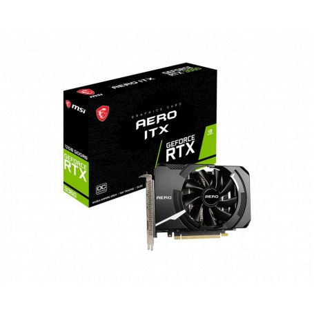 MSI GeForce RTX 3060 AERO ITX 12GB - 3x DisplayPort/1x HDMI (LHR) 	 V809-3689R (V809-3689R_PROMO)