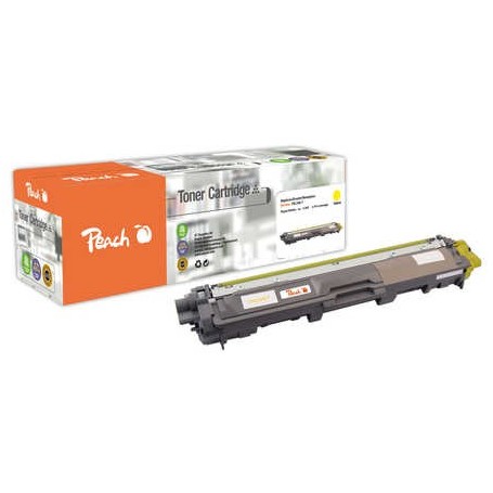 Peach PT654 cartuccia toner 1 pz Compatibile Giallo (111928)