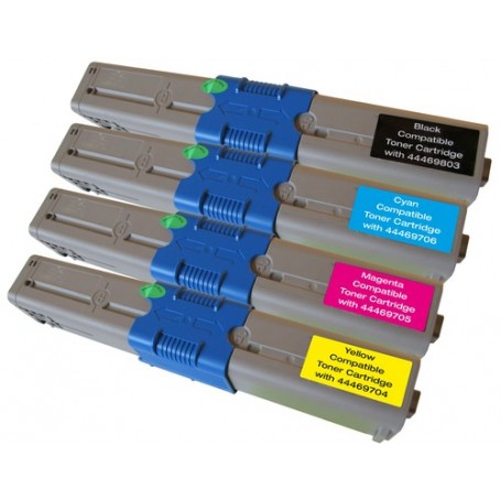 Peach 110879 cartuccia toner 4 pz Nero, Ciano, Magenta, Giallo (110879)