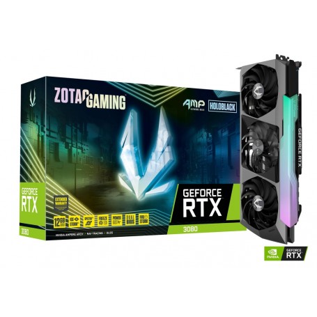 ZOTAC GAMING GeForce RTX 3080 AMP Extreme Holo LHR 12GB (ZT-A30820B-10PLHR) (ZT-A30820B-10PLHR_PROMO)