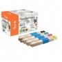 Peach 112227 cartuccia toner 4 pz Compatibile Nero, Ciano, Magenta, Giallo (0F112227)