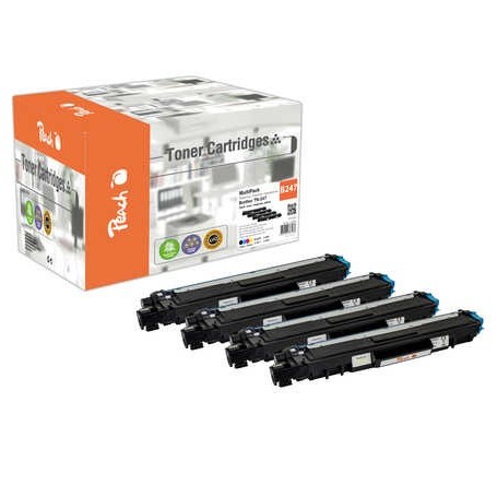 Peach PT1070 cartuccia toner 4 pz Compatibile Nero, Ciano, Magenta, Giallo (PT1070)