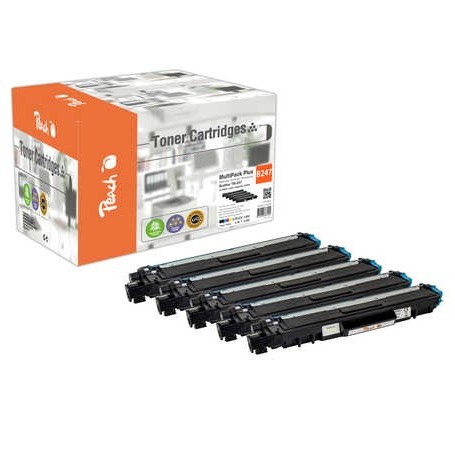 Peach PT1071 cartuccia toner 5 pz Compatibile Nero, Ciano, Magenta, Giallo (PT1071)