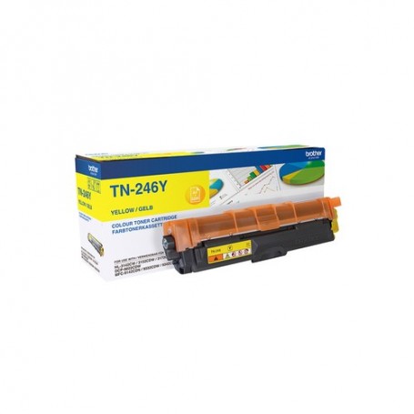 Brother TN-246Y cartuccia toner 1 pz Originale Giallo (TN-246Y)