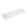 CHERRY AK-C8100F-FU1-W/GE tastiera RF Wireless QWERTZ Tedesco Bianco (AK-C8100F-FU1-W/GE)