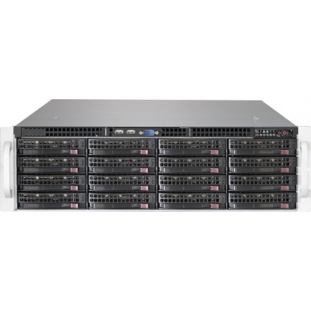 Supermicro CSE-836BE2C-R609JBOD computer case Supporto Nero 600 W (CSE-836BE2C-R609JBOD)