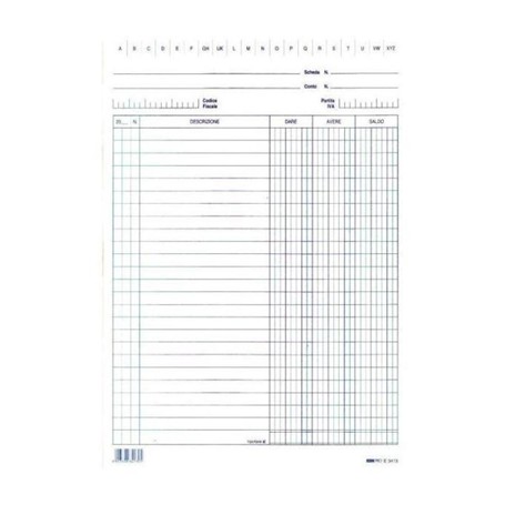 Edipro E3173VEE modulo e libro contabile 100 pagine (E3173VEE)