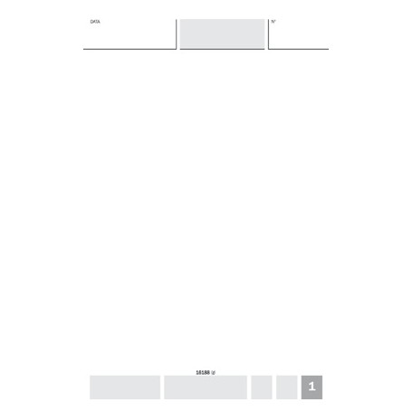 Data Ufficio DU161870000 modulo e libro contabile 2 pagine (DU161870000)
