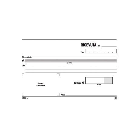 Data Ufficio DU162570000 modulo e libro contabile 50 pagine (DU162570000)