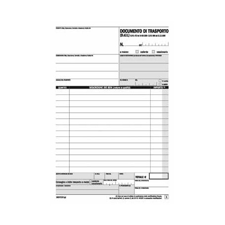 Data Ufficio DU1607CD200 modulo e libro contabile 50 pagine (DU1607CD200)