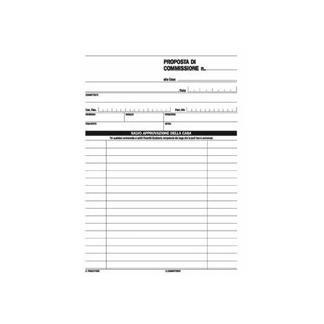 Data Ufficio DU16382C000 modulo e libro contabile 50 pagine (DU16382C000)