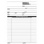 Data Ufficio DU16382C000 modulo e libro contabile 50 pagine (DU16382C000)