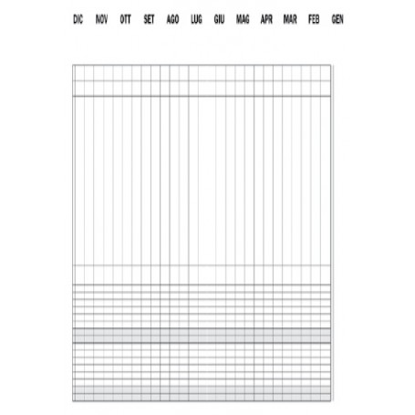 Data Ufficio DU131648000 modulo e libro contabile 8 pagine (DU131648000)