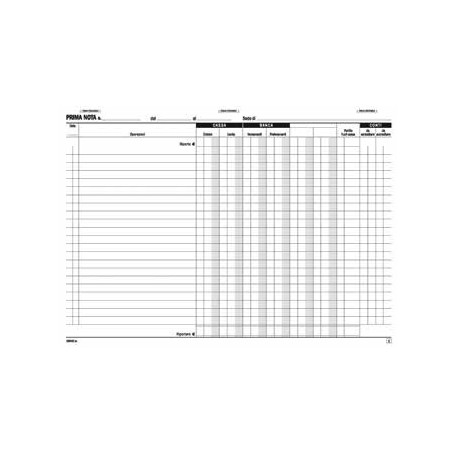 Data Ufficio DU16804C000 modulo e libro contabile A4 50 pagine (DU16804C000)
