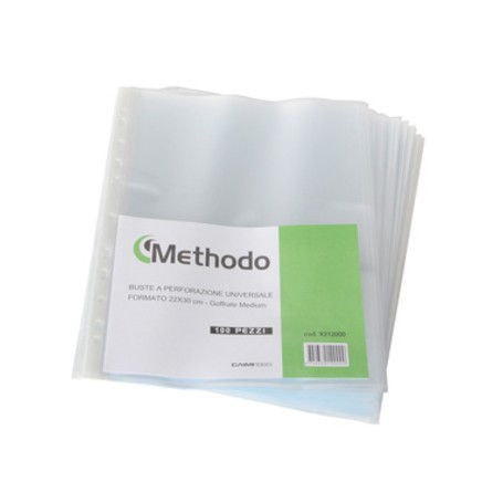 Methodo 50 MEDIUM LISCIA cartellina e accessori A4 Traslucido 50 pz (X212095)
