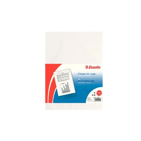 Esselte 395901000 busta A4 (210 x 297 mm) Polipropilene (PP) Trasparente (395901000)