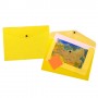 Beautone CF 12 BUSTE CON BOTTONE Polipropilene (PP) Giallo A4 (D060006)