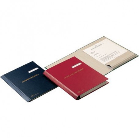 Fraschini Document Folder 603 Finta pelle Rosso 340 x 240 mm (603R)