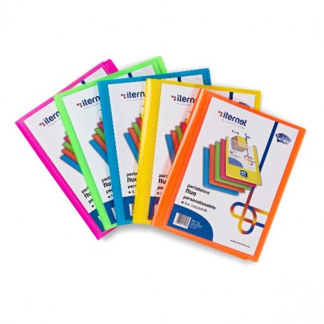 PORTALISTINO 60 FG. FLUO COL. ASS. (7105A)