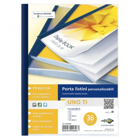 SEI Rota Uno TI portalistino di presentazione 36 tasche A5 (551536)