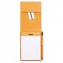 Rhodia Notepad cover + notepad N°13 quaderno per scrivere A6 80 fogli Giallo (138216C)