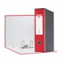 Esselte EUROFILE raccoglitore ad anelli Rosso (390753920)