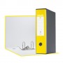 Esselte EUROFILE raccoglitore ad anelli Giallo (390753930)