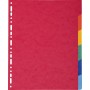 Exacompta 2406E divisore Cartoncino Multicolore 6 pz (2406E)