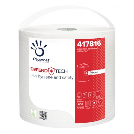 Papernet 417816 asciugamano di carta 660 fogli 160 m Cellulosa Bianco (417816)