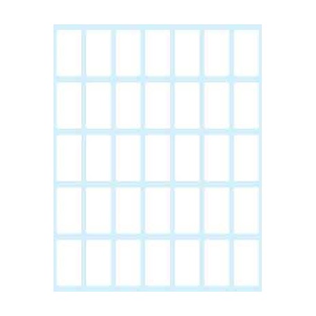 Tico E-2815 etichetta autoadesiva Rettangolo Permanente Bianco 350 pz (E-2815)