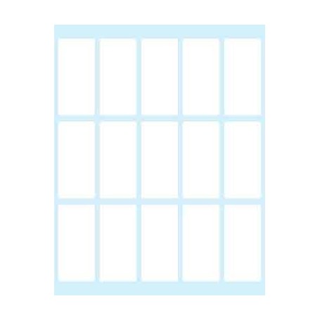 Tico E-4622 etichetta autoadesiva Rettangolo Permanente Bianco 150 pz (E-4622)