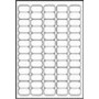 Avery Clear Mini Label- Ink jet - J8551 Trasparente (J8551-25)