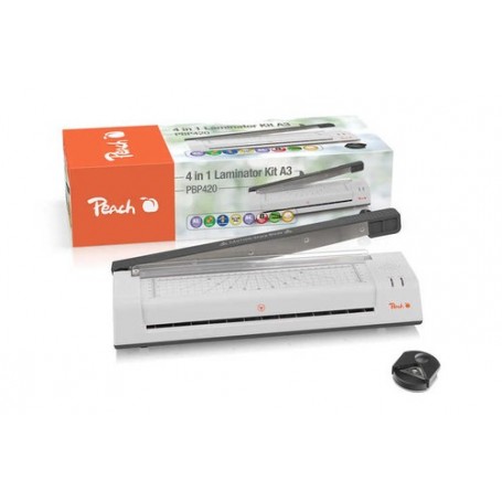 Peach 511057 plastificatrice Laminatrice a freddo/caldo 250 mm/min Bianco (511057)