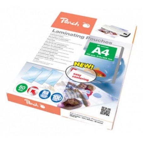 Peach PP580-02 pellicola per plastificatrice 100 pz (PP580-02)