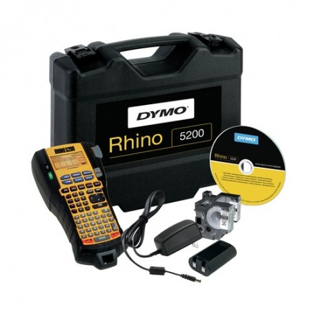DYMO RHINO 5200 Kit stampante per etichette (CD) Trasferimento termico 180 x 180 DPI ABC (S0841400)