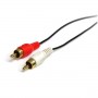 CAVO AUDIO 3 5 MM A 2X RCA (MU6MMRCA)