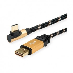 CAVO USB A-C M/M MT.0.8M ANGLED (RO11.02.9060)