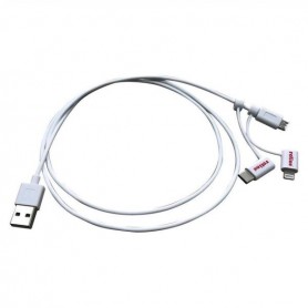 CAVO USB A-MICROB 8PIN C M/M/M 1M (NX090301143)