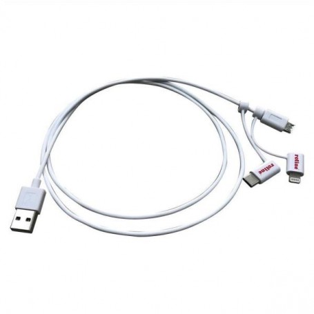 CAVO USB A-MICROB 8PIN C M/M/M 1M (NX090301143)