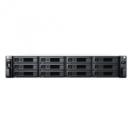 Synology RackStation RS2421RP+ server NAS e di archiviazione Armadio (2U) Collegamento ethernet LAN Nero V1500B (RS2 (RS2421RPP)