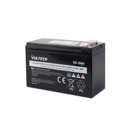 Vultech GS-9AH REV. 2.1 batteria UPS Acido piombo (VRLA) 12 V (GS-9AH Rev. 2.1)