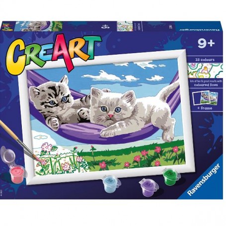 CREART D - GATTINI SULL'AMACA (202140A)